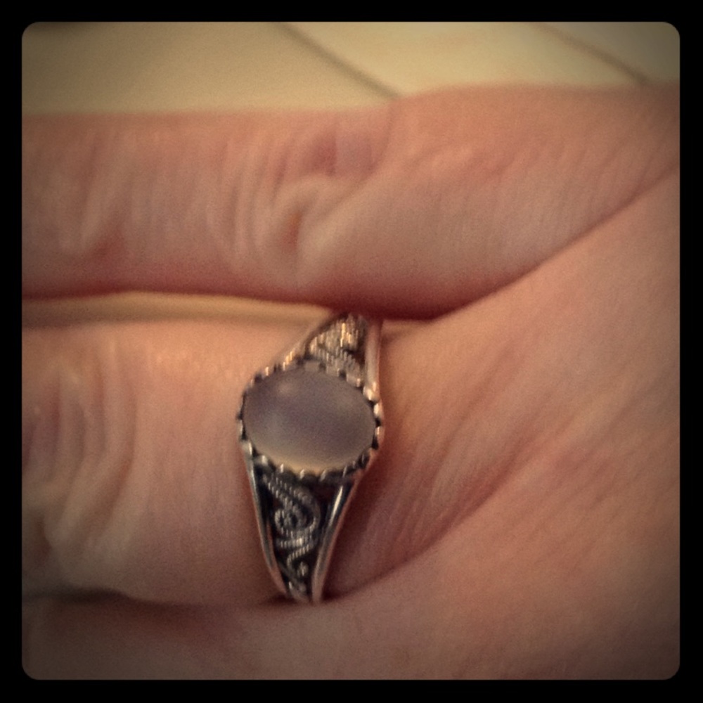 Vintage Sterling silver Moonstone Ring